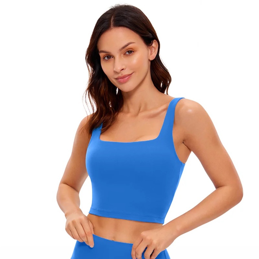 Butterluxe Square Neck Build-in Bra Tanks